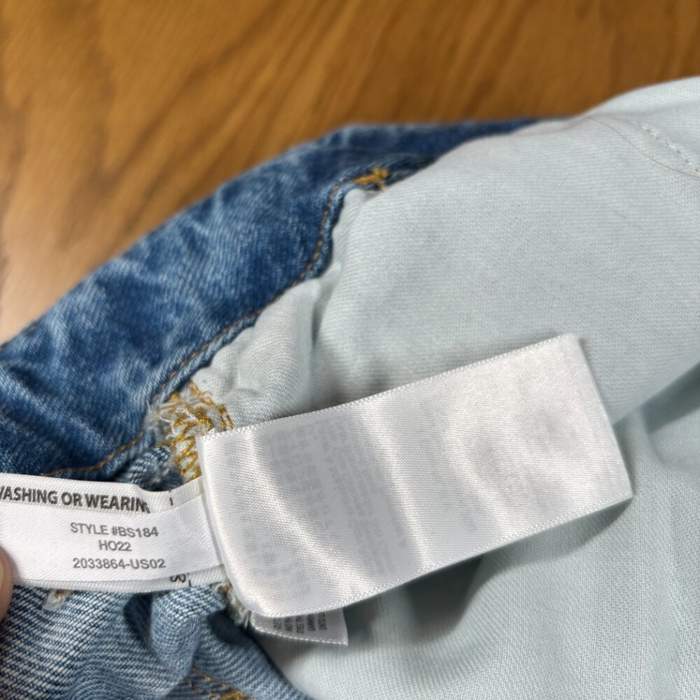 Point Sur Denim 100% Cotton Wide Leg Jeans Light Wash – Women’s 29 - Picture 9 of 13